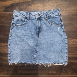 Wild Fable Denim Blue Skirt